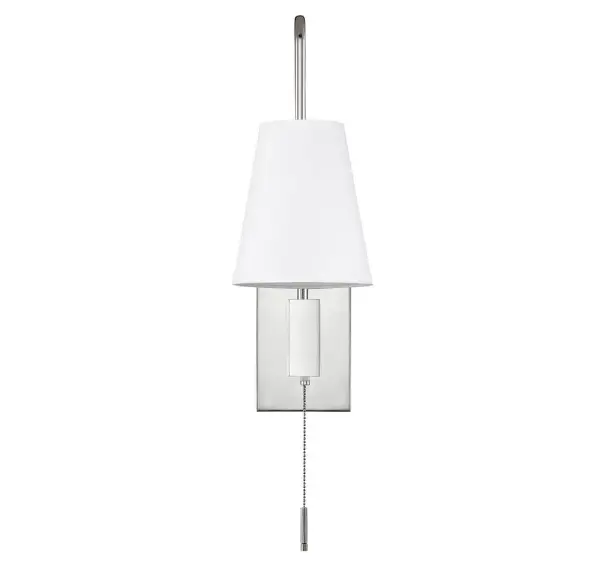 Owen 1-Light Adjustable Wall Sconce in Polished Nickel - alternate view