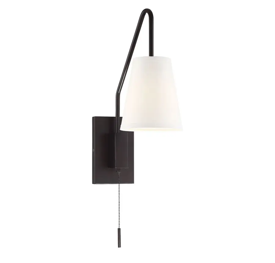 Owen 1-Light Adjustable Wall Sconce in English Bronze - Image 1