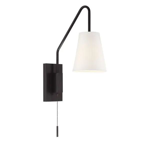 Owen 1-Light Adjustable Wall Sconce in English Bronze - Image 4