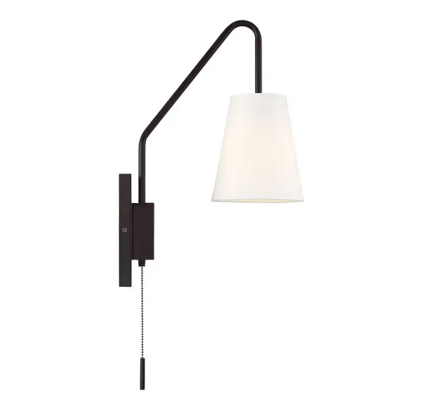 Owen 1-Light Adjustable Wall Sconce in English Bronze - Image 5