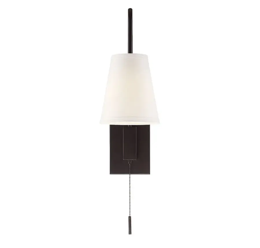 Owen 1-Light Adjustable Wall Sconce in English Bronze - Image 6