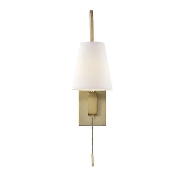 Owen One Light Wall Sconce in Warm Brass - Image 5