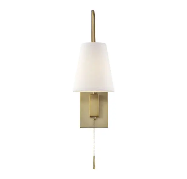 Owen One Light Wall Sconce in Warm Brass - Image 6