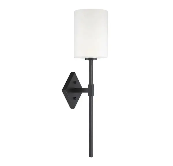 Destin 1-Light Wall Sconce in Matte Black - Image 5