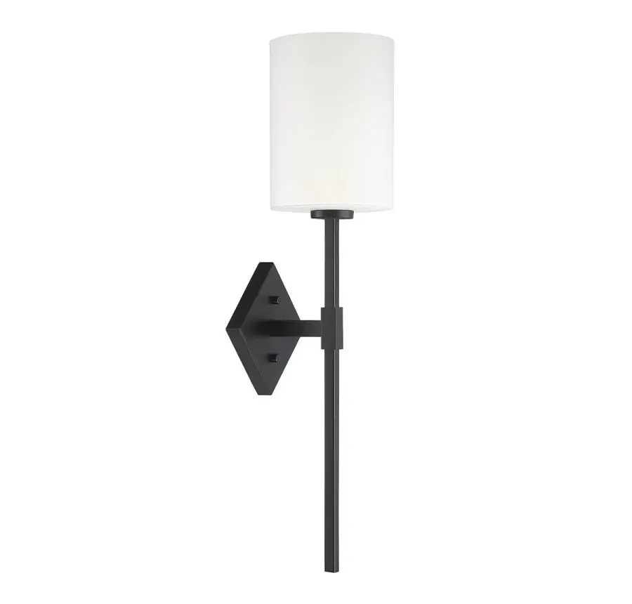 Destin 1-Light Wall Sconce in Matte Black - Image 5