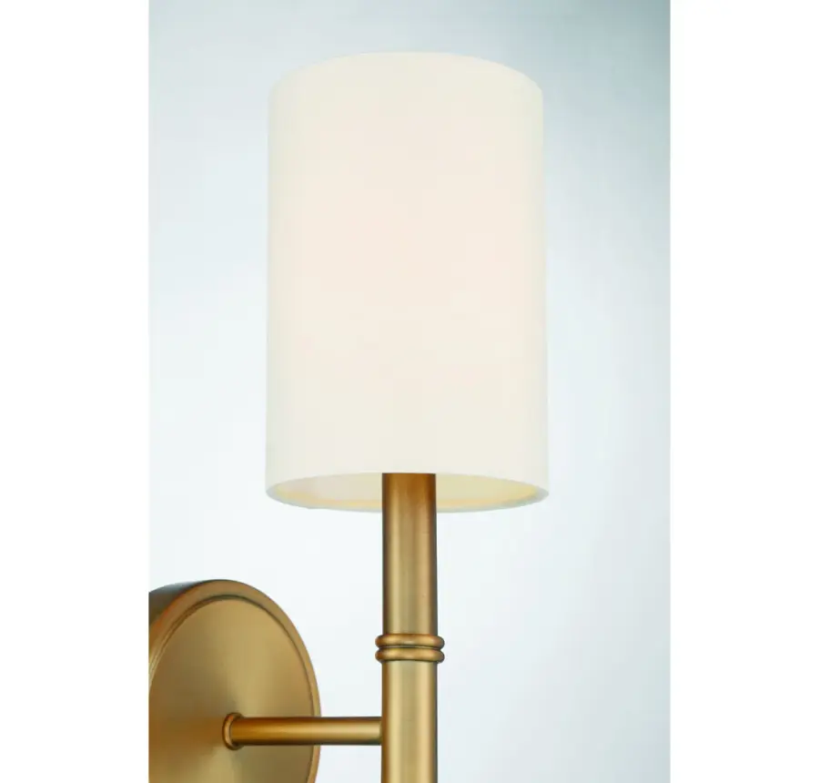 Fremont 1-Light Wall Sconce in Warm Brass - Image 5