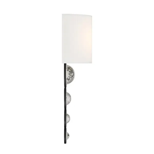Marseille 1-Light Wall Sconce in Matte Black - Image 5