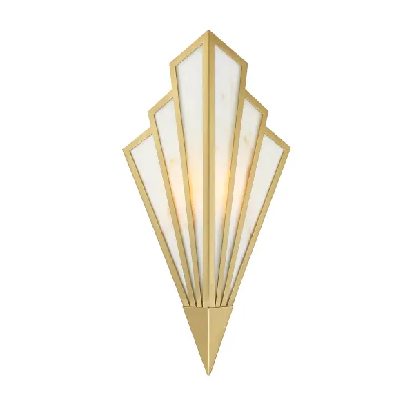 Rivage LED Wall Sconce in Warm Brass - Image 1
