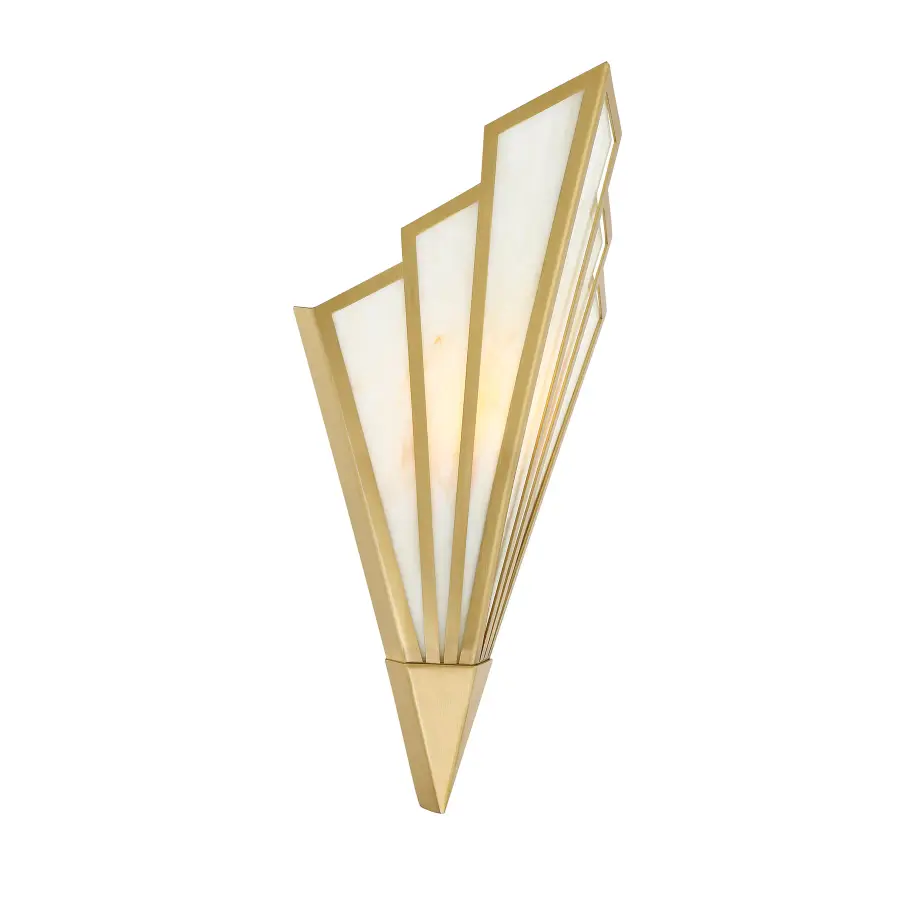 Rivage LED Wall Sconce in Warm Brass - Image 4