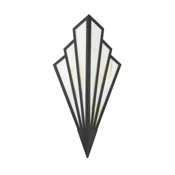 Rivage 1-Light LED Wall Sconce in Matte Black - alternate view