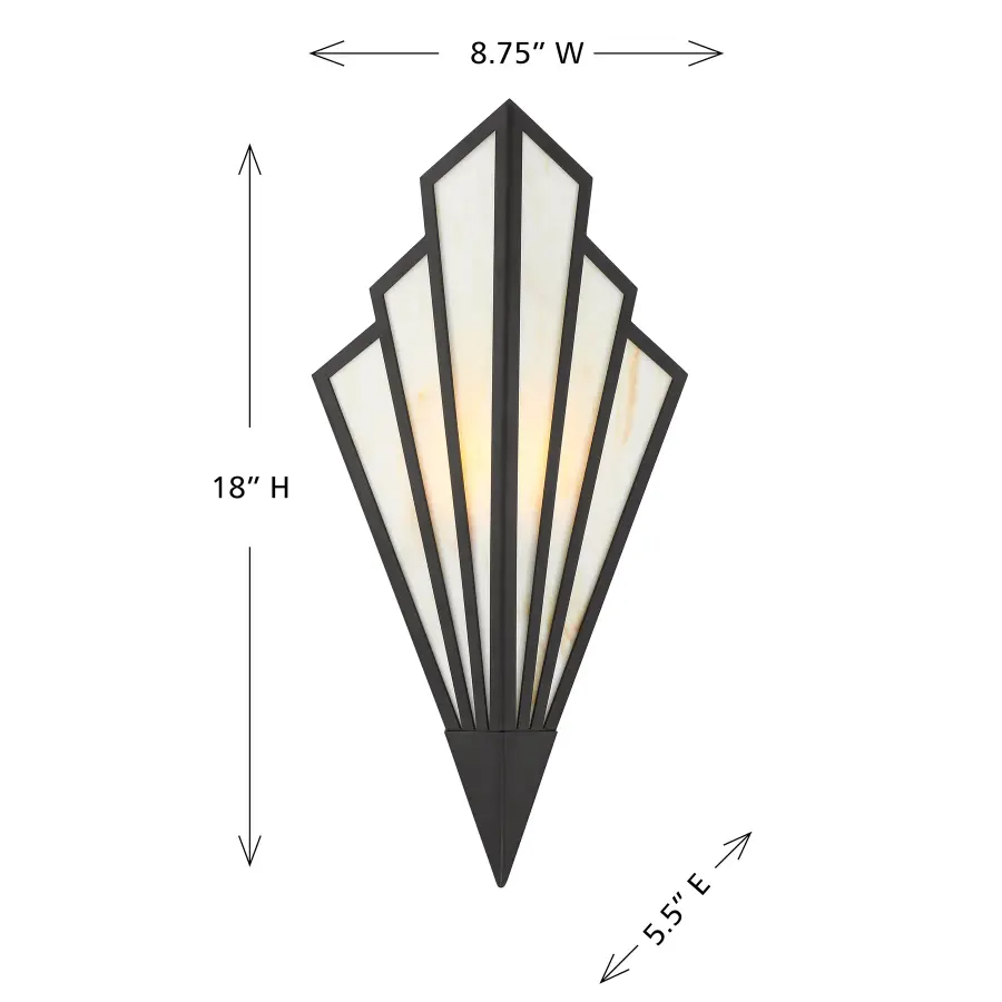 Rivage 1-Light LED Wall Sconce in Matte Black - Image 6