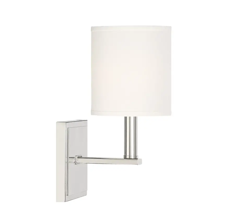 Waverly One Light Wall Sconce in Satin Nickel - Image 4