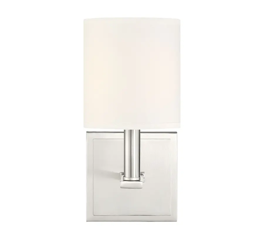 Waverly One Light Wall Sconce in Satin Nickel - Image 5