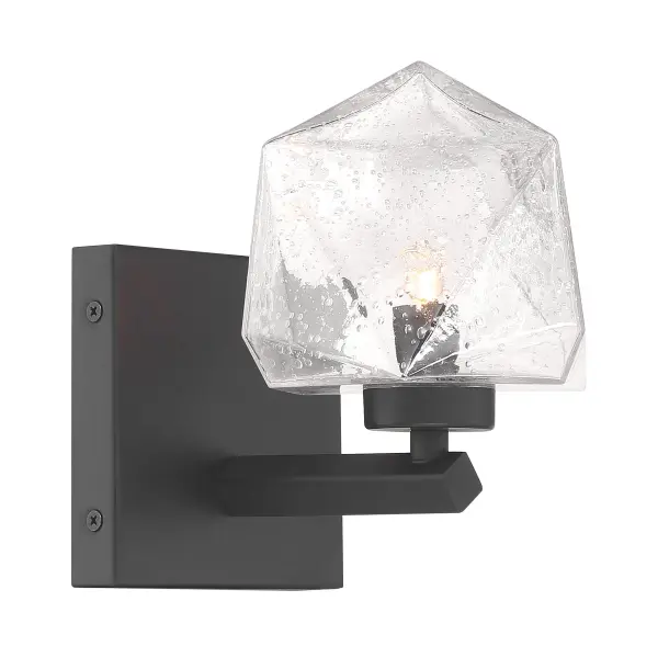 Castello 1-Light Wall Sconce in Matte Black - Image 4