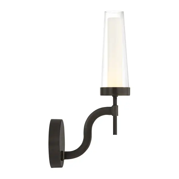 Butler 1-Light Wall Sconce in Mediterranean Bronze - Image 5