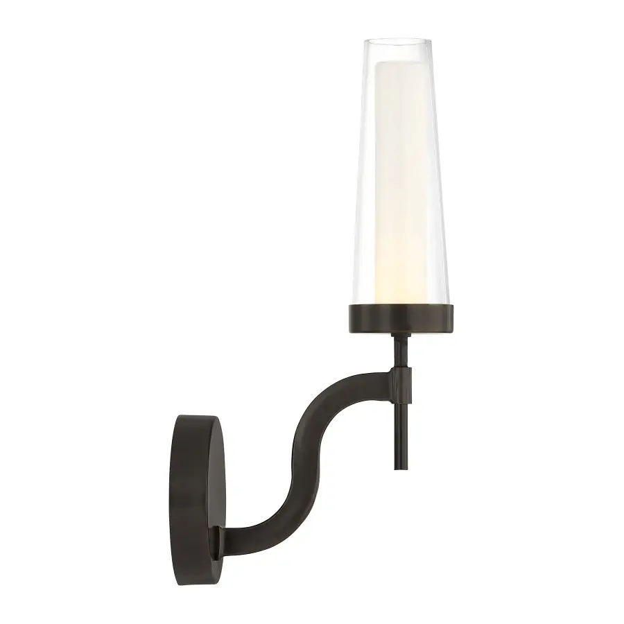 Butler 1-Light Wall Sconce in Mediterranean Bronze - Image 5