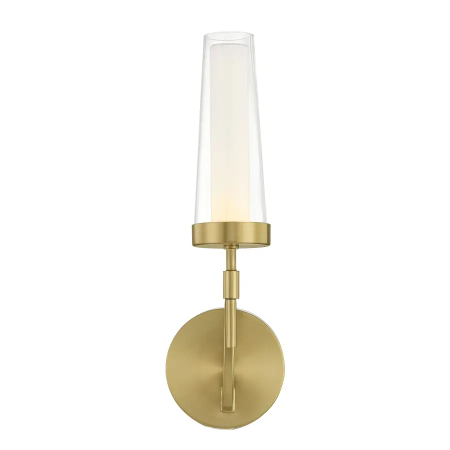 Butler LED Wall Sconce in Warm Brass - Image 3