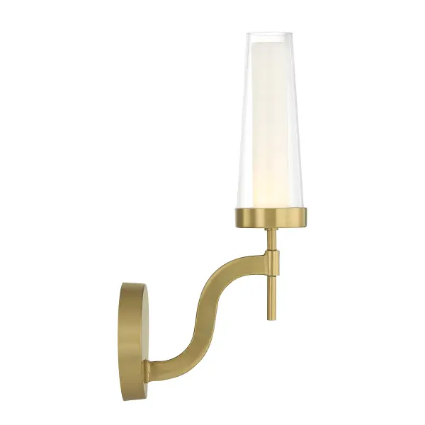 Butler LED Wall Sconce in Warm Brass - Image 5