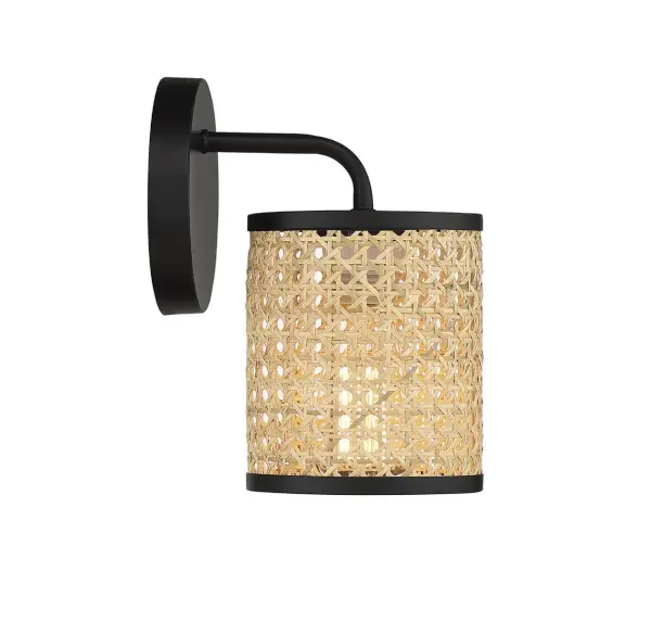 Jaylar 1-Light Wall Sconce in Matte Black - Image 5