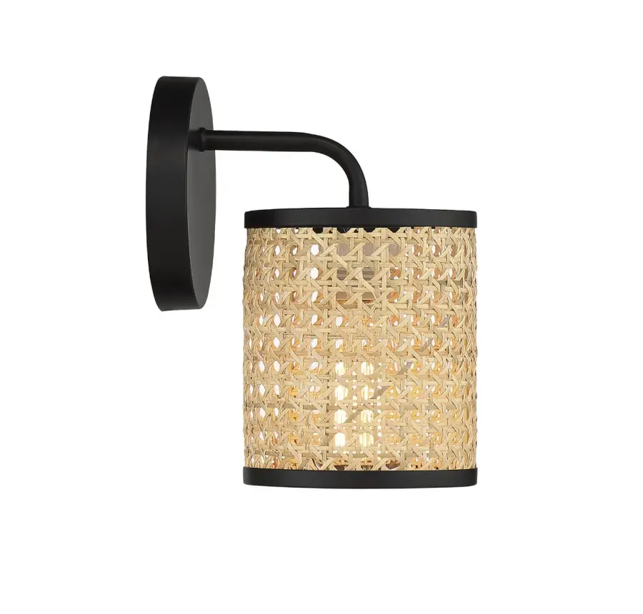 Jaylar 1-Light Wall Sconce in Matte Black - Image 5