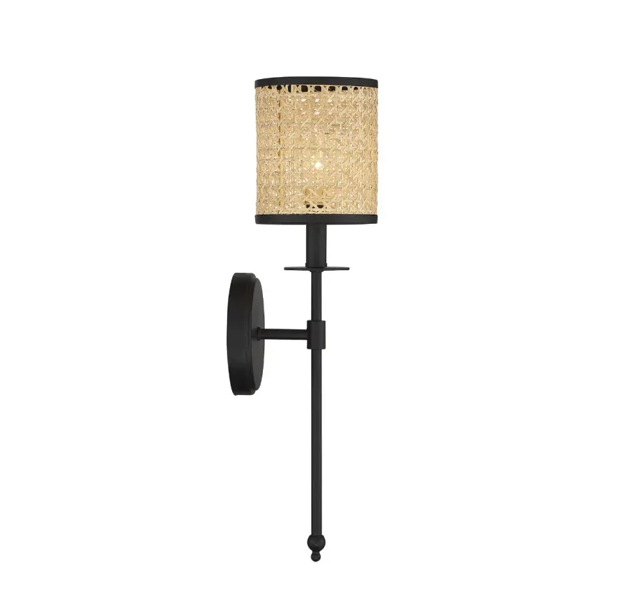Jaylar 1-Light Wall Sconce in Matte Black - Image 5