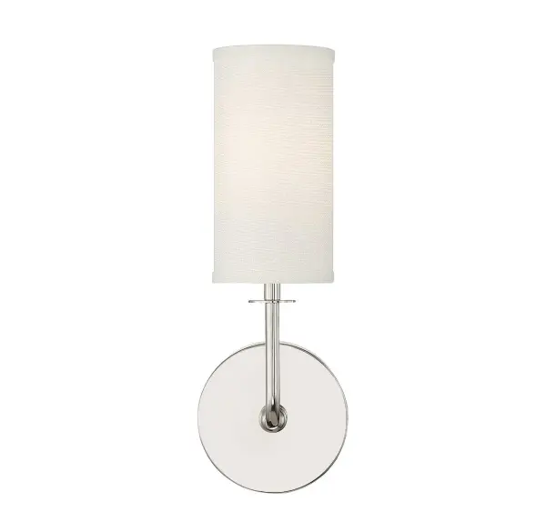 Powell 1-Light Wall Sconce in Polished Nickel - Image 3