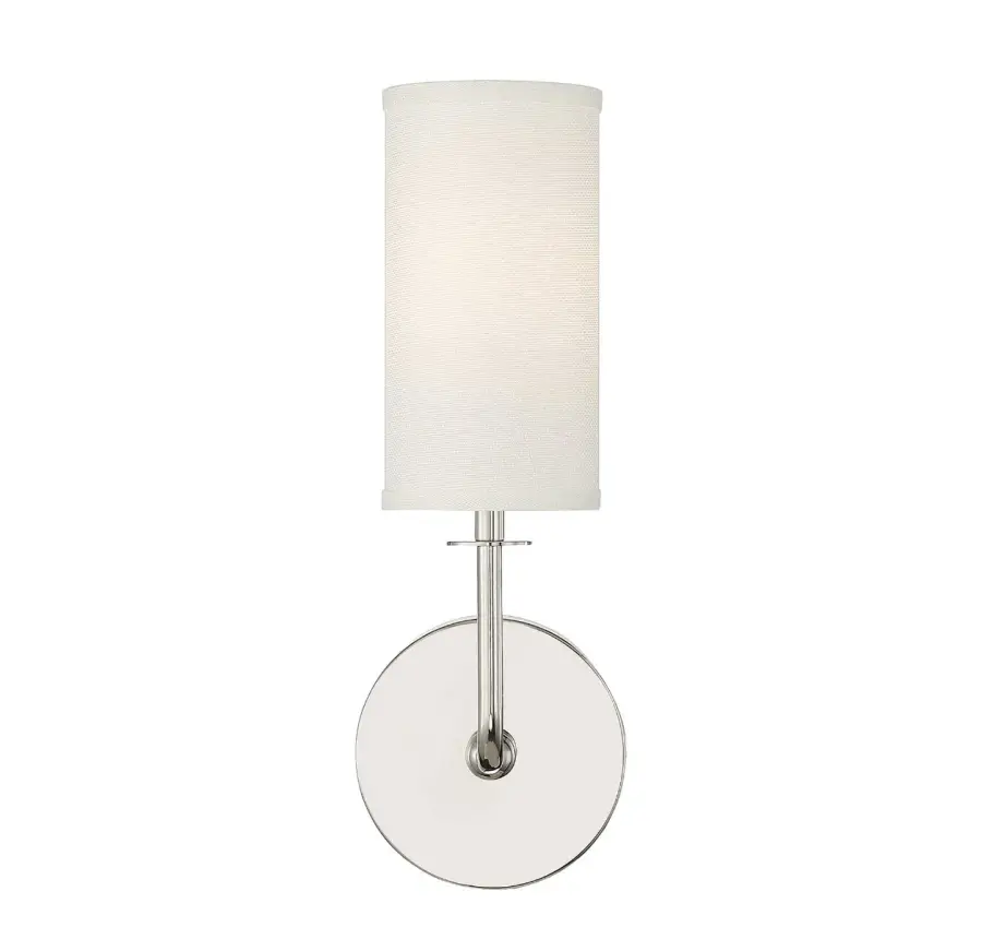 Powell 1-Light Wall Sconce in Polished Nickel - Image 3