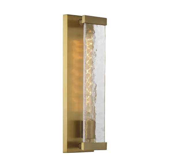 Alberta One Light Wall Sconce in Warm Brass - Image 4