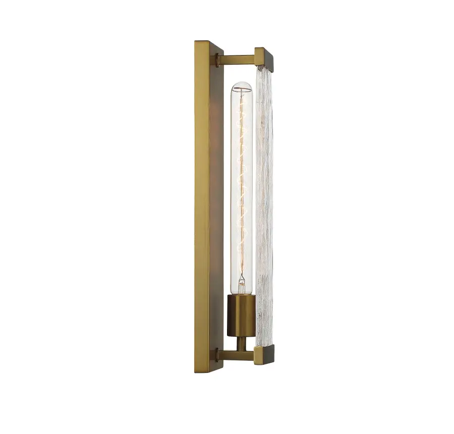 Alberta One Light Wall Sconce in Warm Brass - Image 5