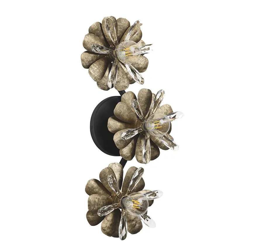 Giselle 3-Light Wall Sconce in Dephine - Image 2