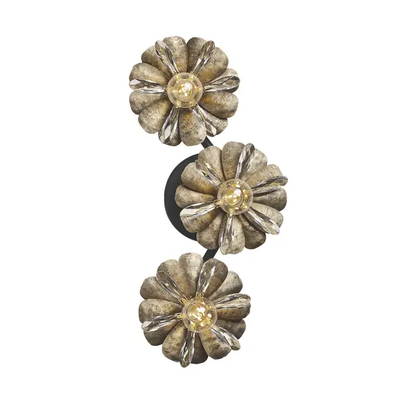 Giselle 3-Light Wall Sconce in Dephine - Image 3
