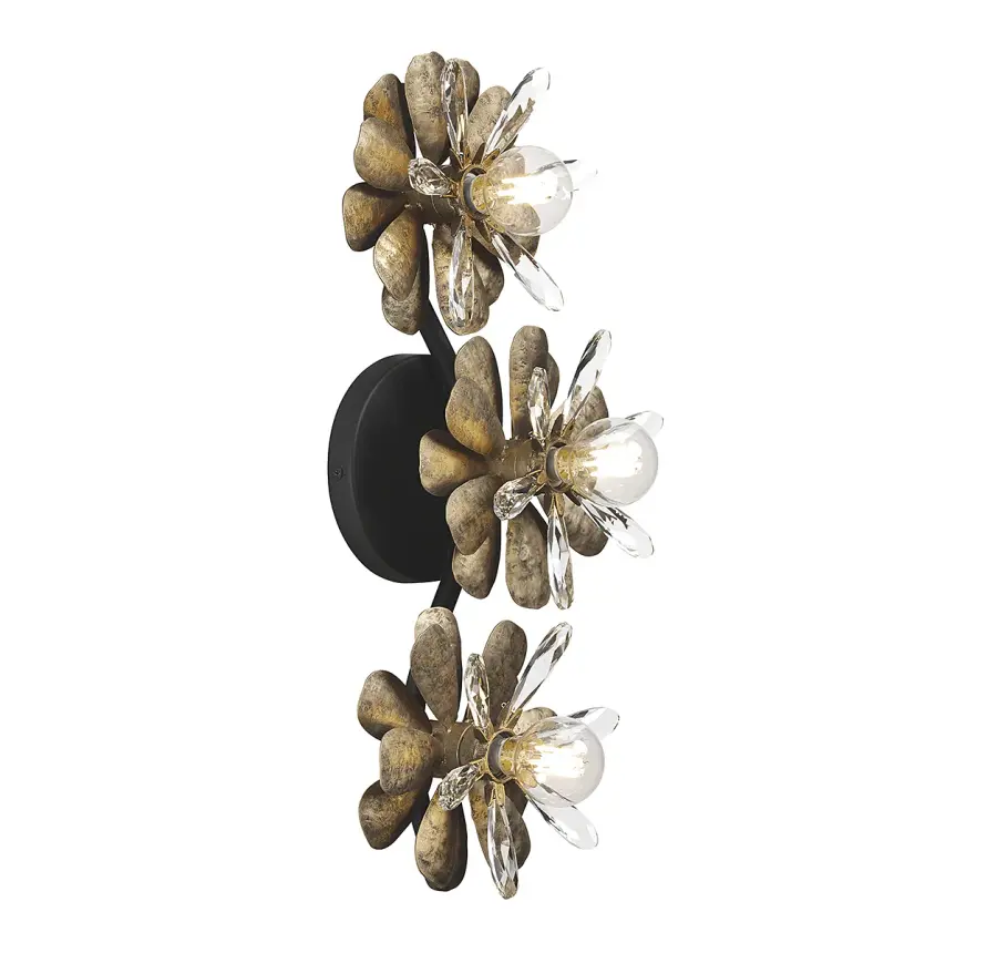 Giselle 3-Light Wall Sconce in Dephine - Image 4