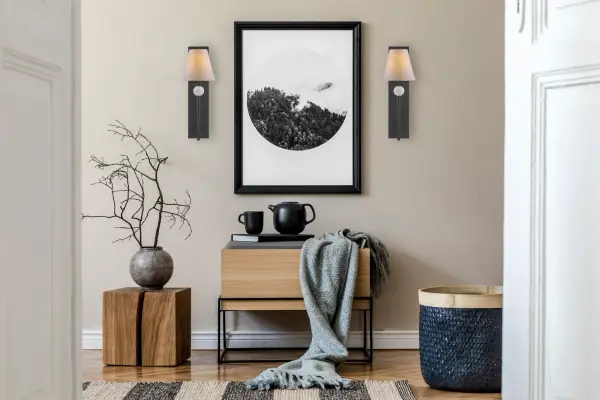 Travis 1-Light Wall Sconce in Matte Black - Image 6