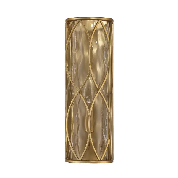 Snowden 1-Light Wall Sconce in Burnished Brass - alternate view