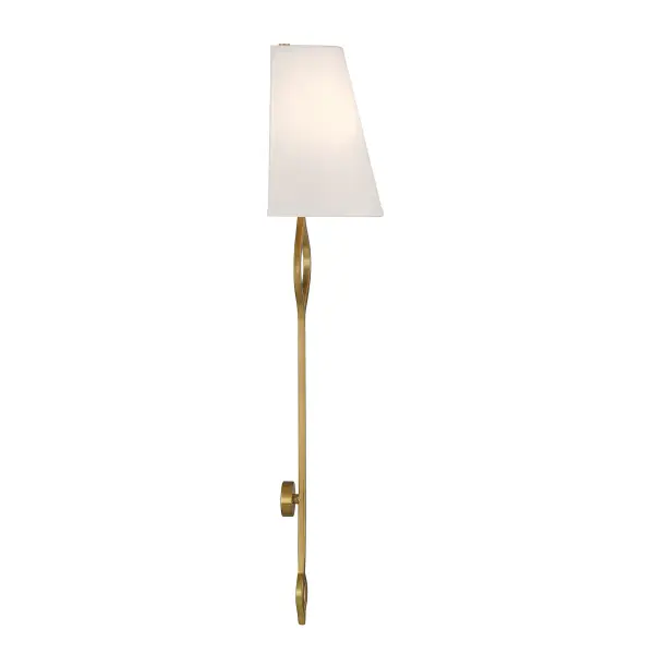Roxbury Two Light Wall Sconce in Warm Brass - Image 5