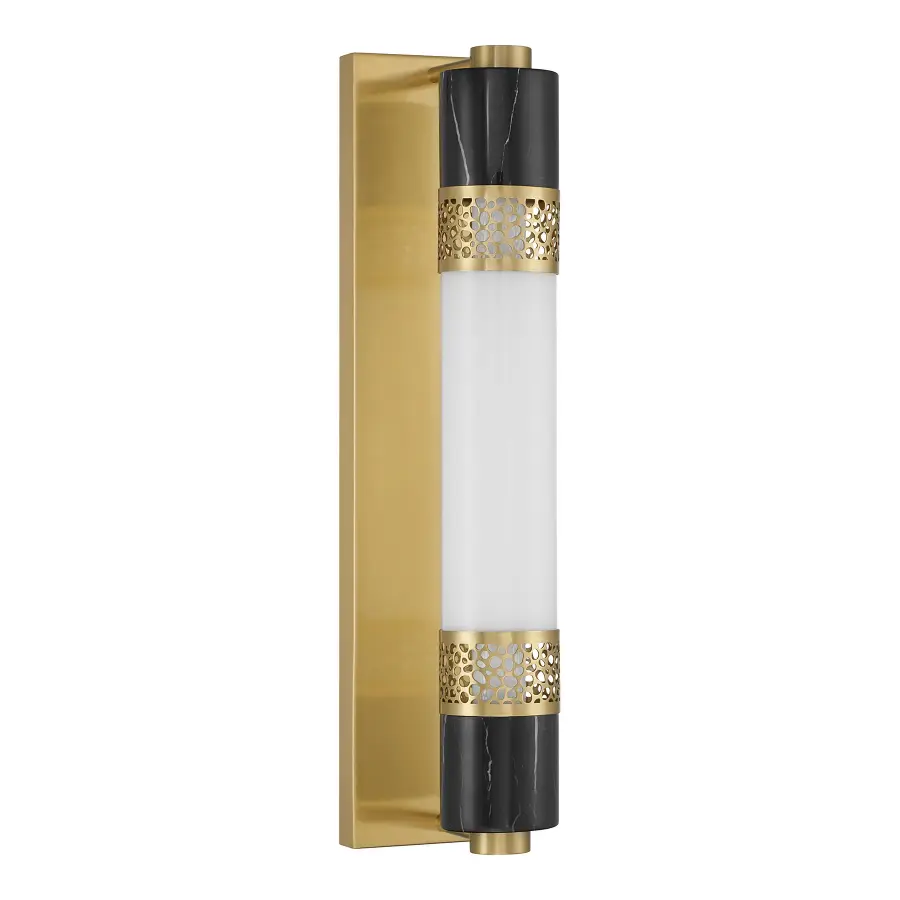 Farrell 1-Light Wall Sconce in Warm Brass by Dann Foley - Image 2