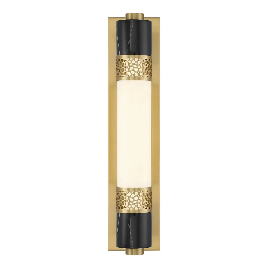 Farrell 1-Light Wall Sconce in Warm Brass by Dann Foley - Image 3