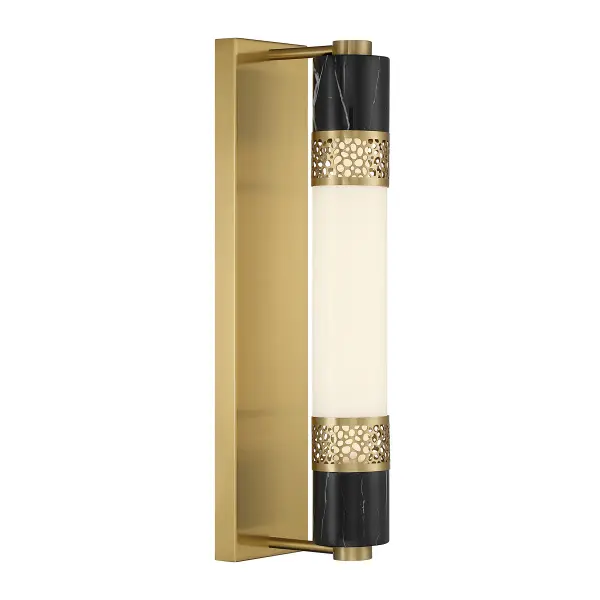 Farrell 1-Light Wall Sconce in Warm Brass by Dann Foley - Image 4