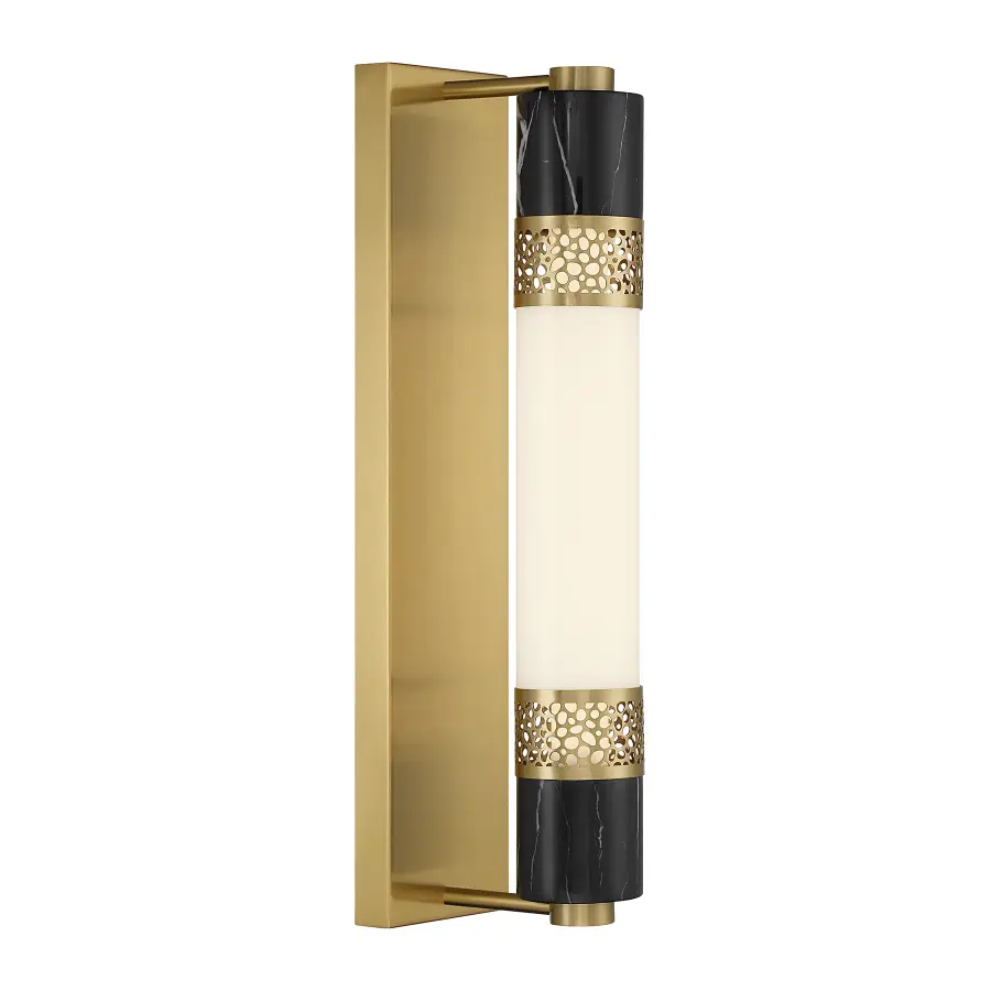 Farrell 1-Light Wall Sconce in Warm Brass by Dann Foley - Image 4