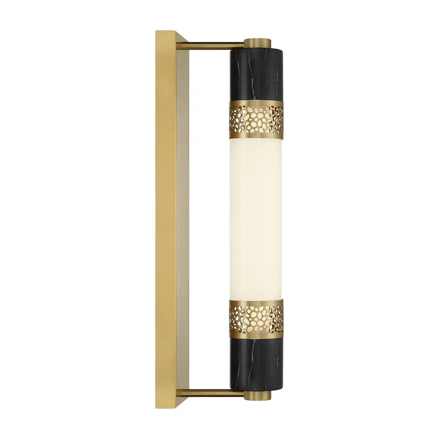 Farrell 1-Light Wall Sconce in Warm Brass by Dann Foley - Image 5