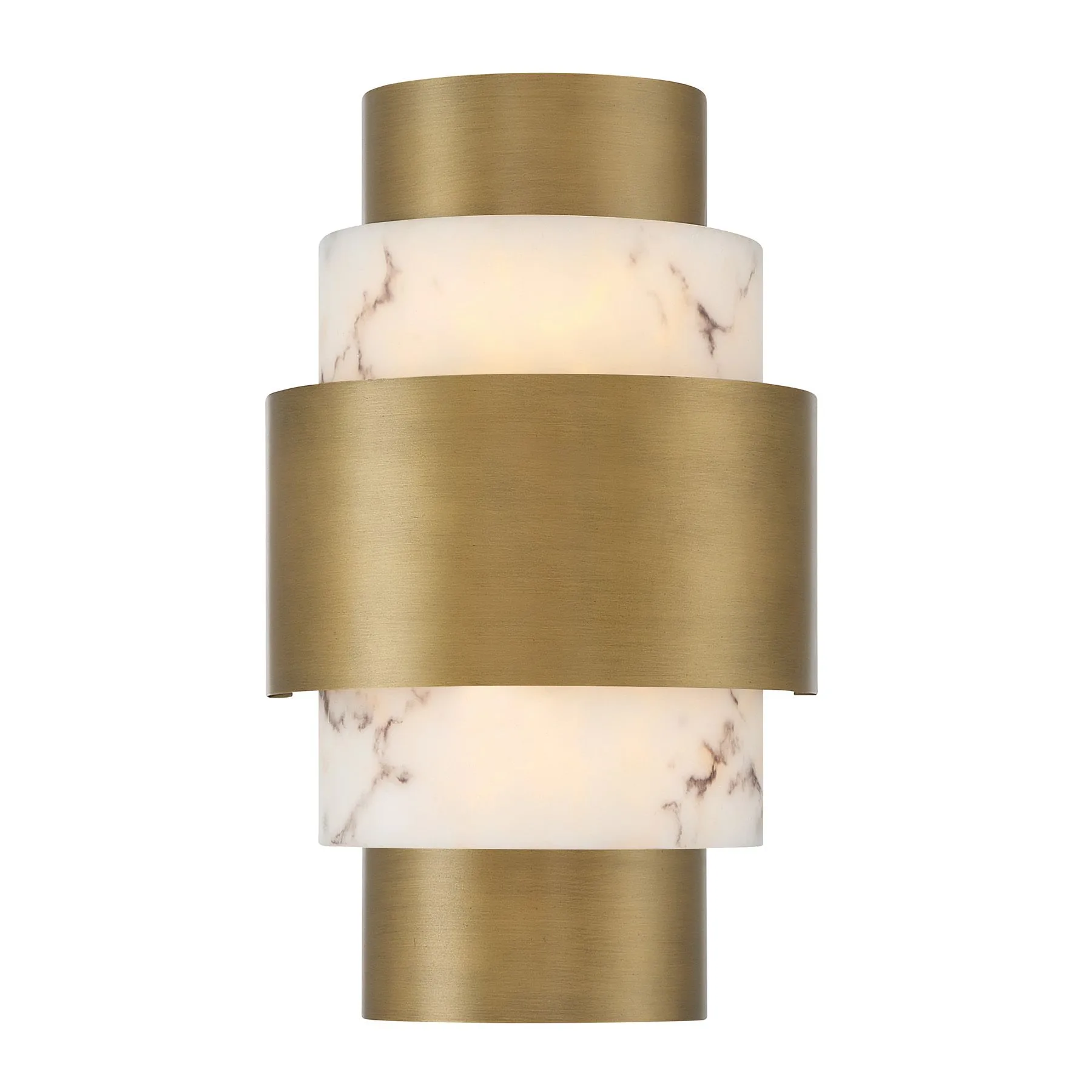Davenport Two Light Wall Sconce in Antique Patina