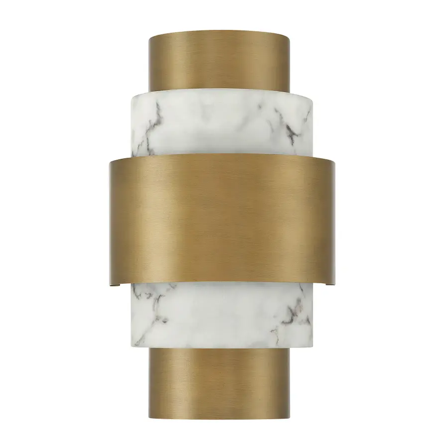 Davenport 2-Light Wall Sconce in Antique Patina - Image 2