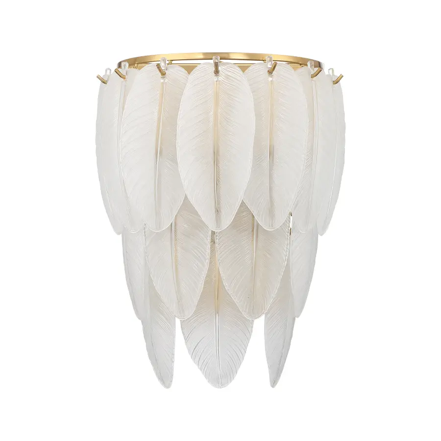 Boa 3-Light Wall Sconce in Warm Brass by Breegan Jane - Image 2