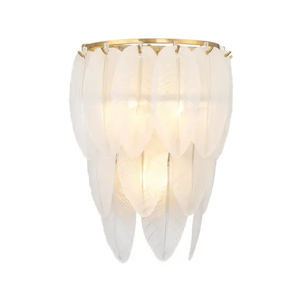 Boa 3-Light Wall Sconce in Warm Brass by Breegan Jane - Image 3