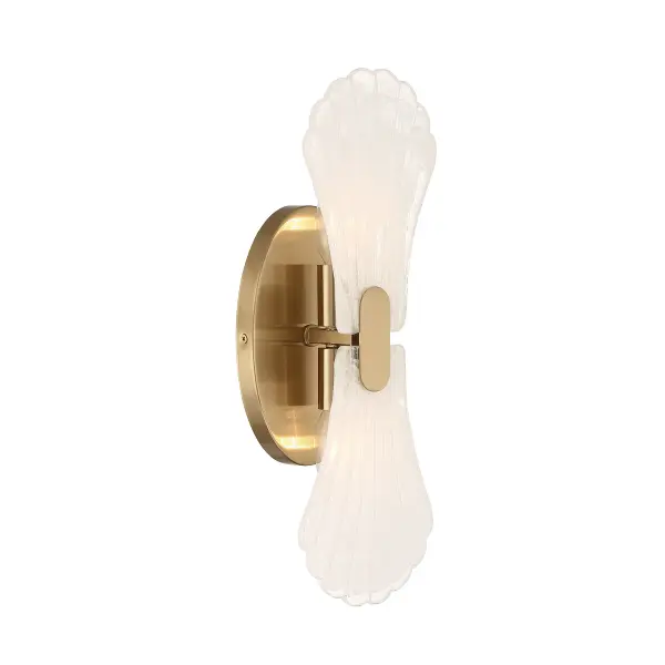 Bancroft Two Light Wall Sconce in Noble Brass - Image 4