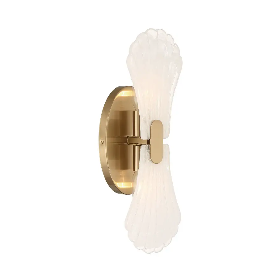 Bancroft Two Light Wall Sconce in Noble Brass - Image 4