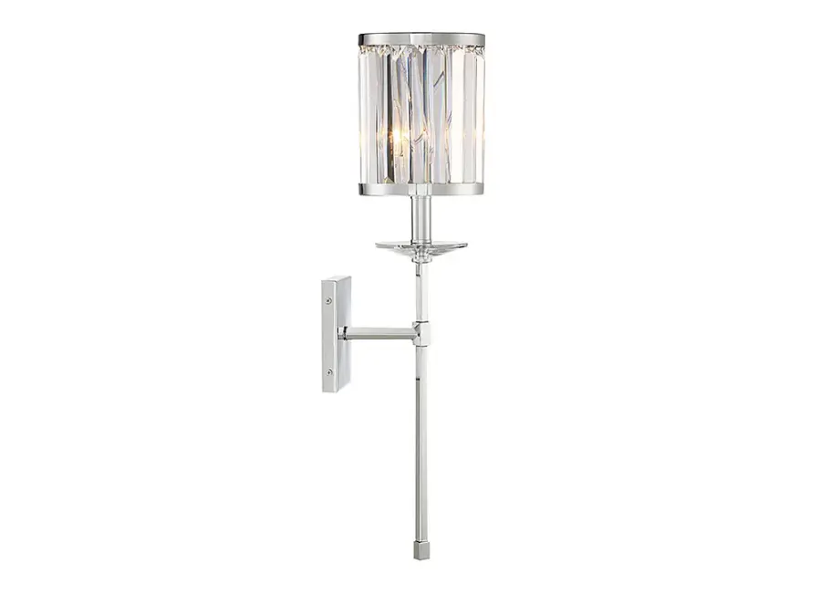 Ashbourne One Light Wall Sconce in Polished Chrome - Image 5