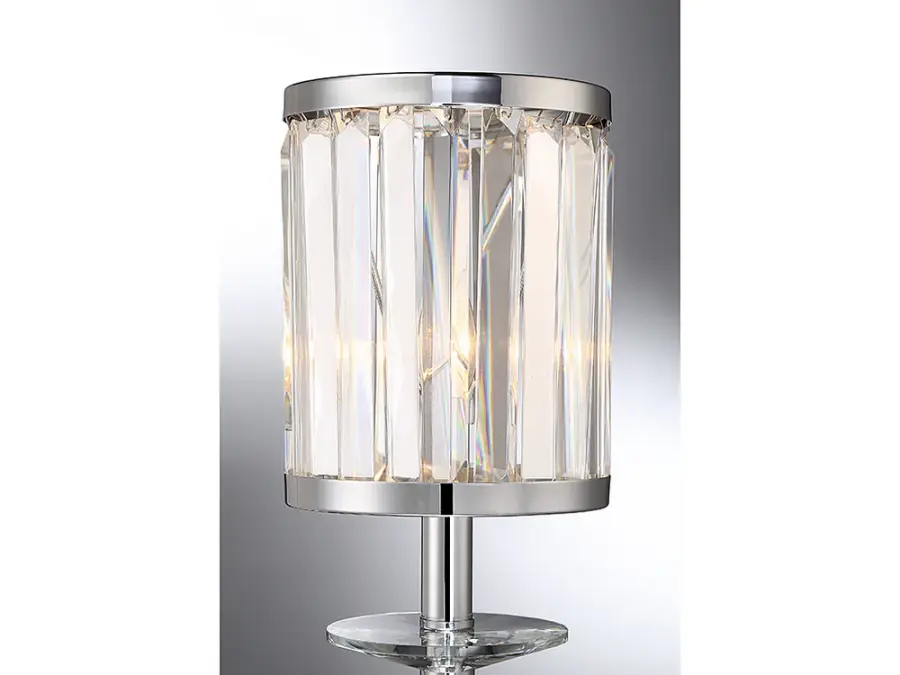 Ashbourne One Light Wall Sconce in Polished Chrome - Image 6