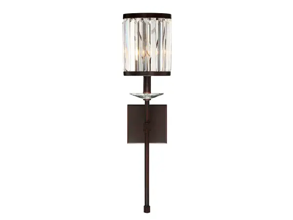 Ashbourne 1-Light Wall Sconce in Mohican Bronze