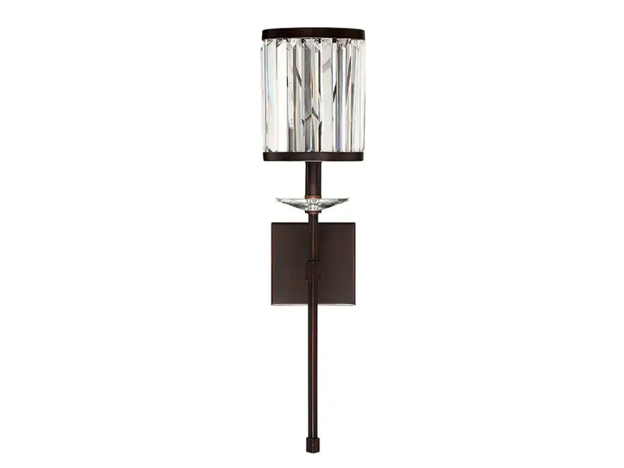 Ashbourne 1-Light Wall Sconce in Mohican Bronze - Image 2